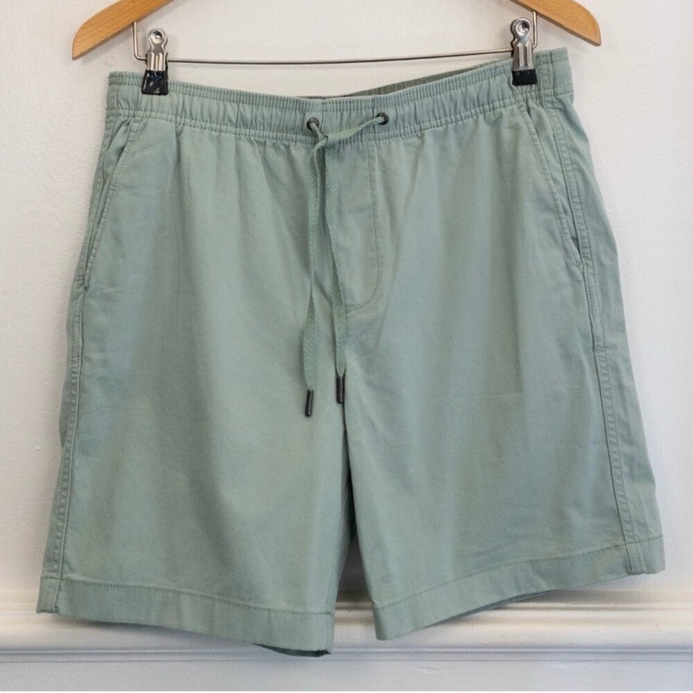 GAP Men’s Green Pull-On Shorts – Size M Cotton Stretch Casual Fit - Picture 5 of 5